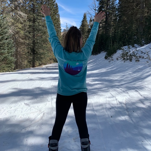 Boulder Gear size 8 skinny ski pant with stirrup - Picture 2 of 9